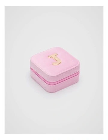 Initial Jewellery Box J in Multi
