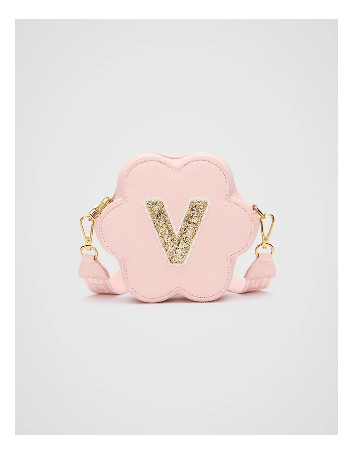 Flower Initial Bag in V image 1