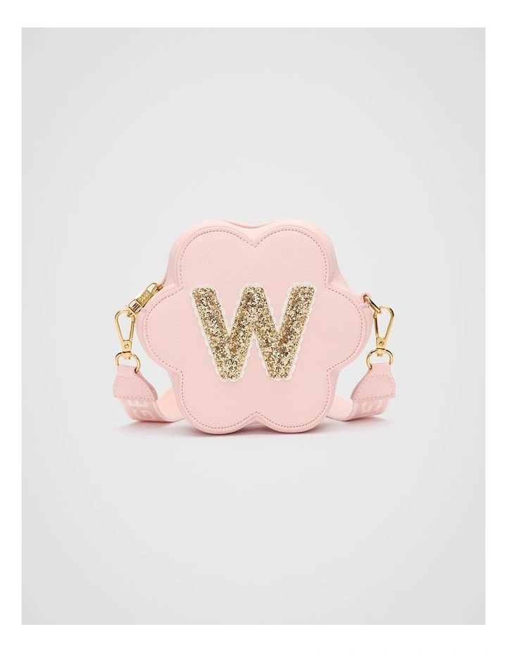 Flower Initial Bag in W image 1