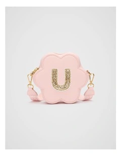 Flower Initial Bag in U