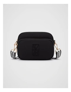 Core Logo Cross Body in Black