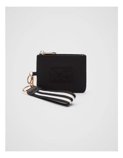 Core Logo Coin Purse Set in Black