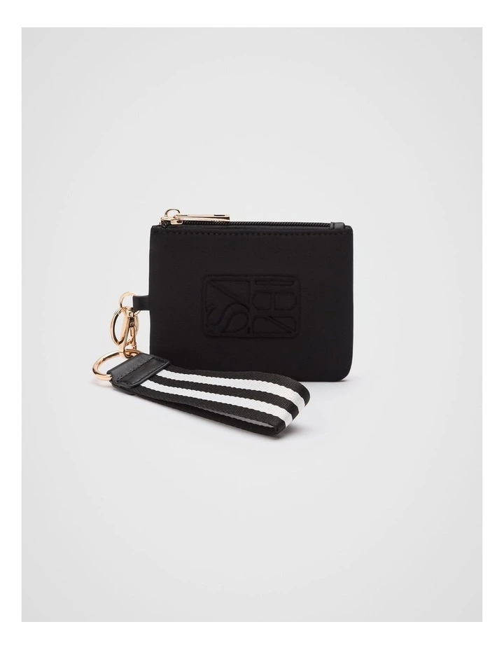 Core Logo Coin Purse Set in Black image 1