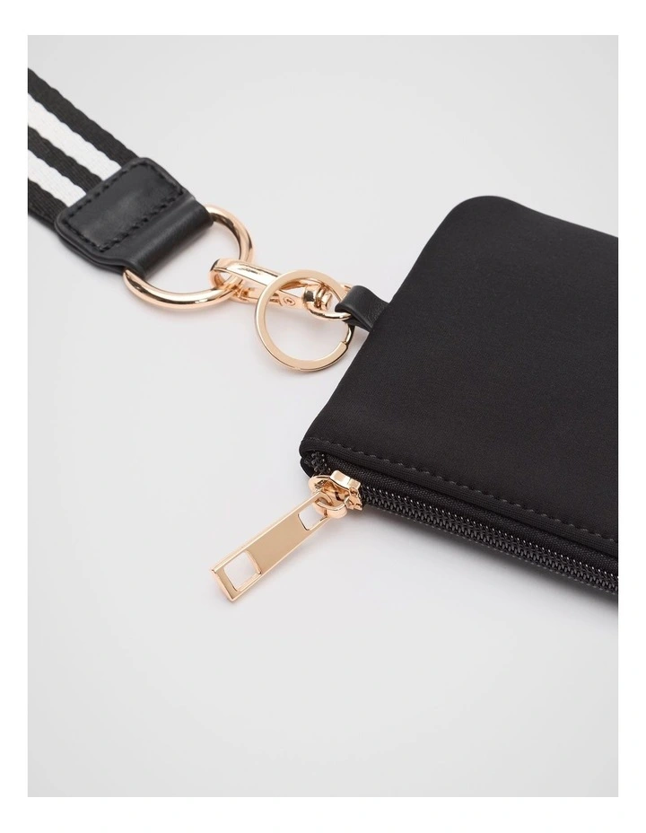 Core Logo Coin Purse Set in Black image 2