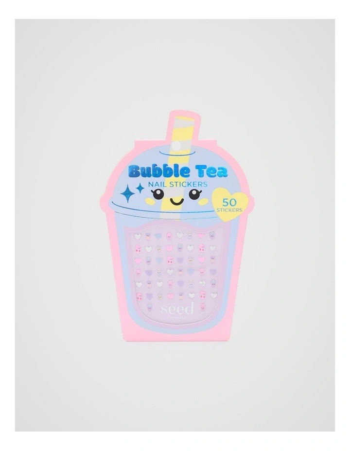 Bubble Tea Nail Stickers image 1