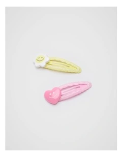 Smiley Emoji Snaps in Multi