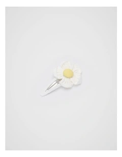 Poplin Flower Snap in Canvas