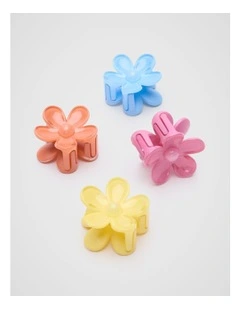 Daisy Chain Claw Clips in Multi