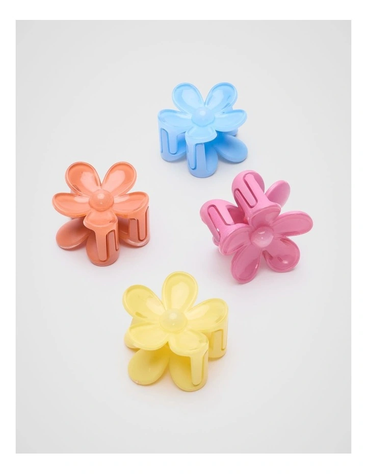Daisy Chain Claw Clips in Multi image 1