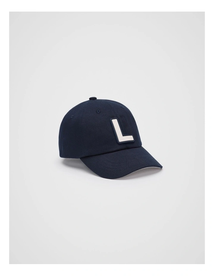 L Initial Cap in Blue image 1