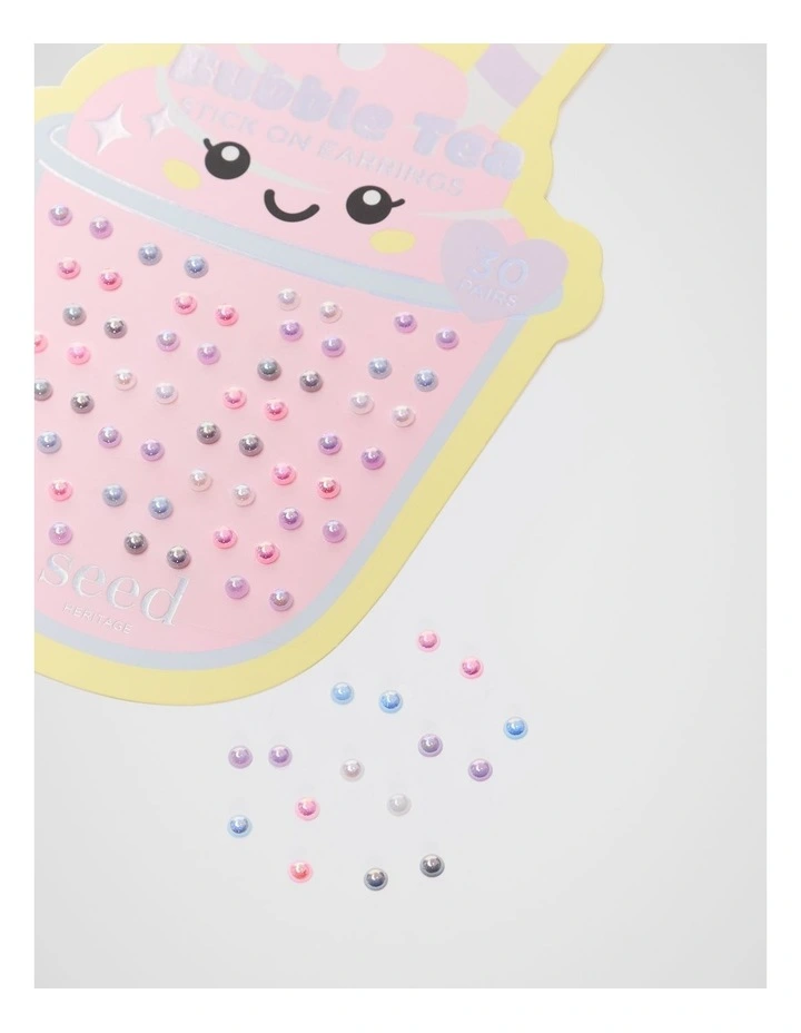 Bubble Tea Stick On Earrings image 2