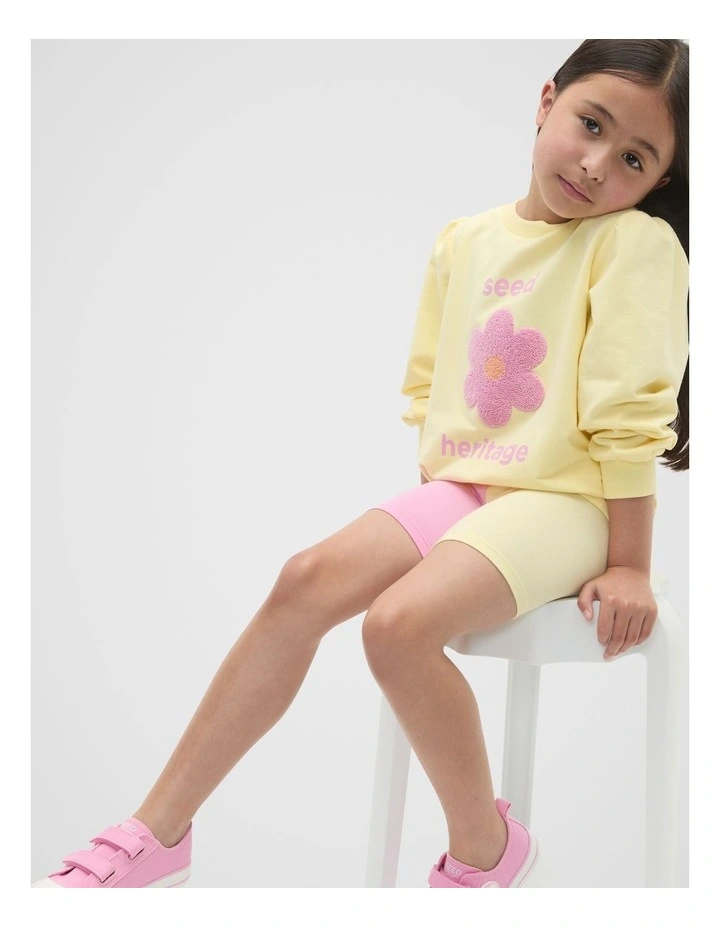 Quad Logo Sneaker in Candy Pink image 2