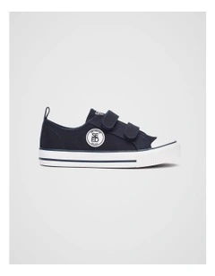 Quad Logo Sneaker in Midnight