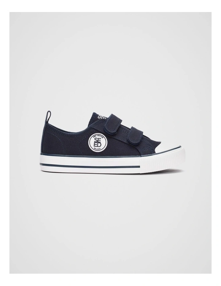 Quad Logo Sneaker in Midnight image 1