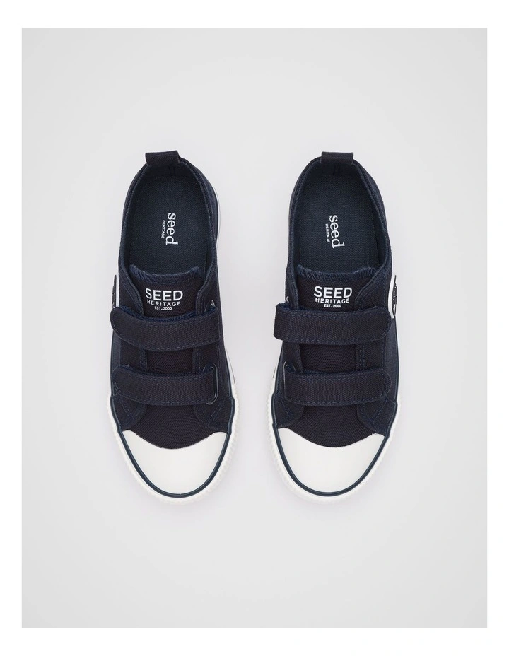 Quad Logo Sneaker in Midnight image 3