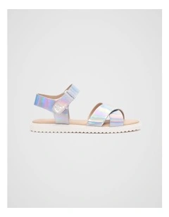 Summer Sandal in Iridescent