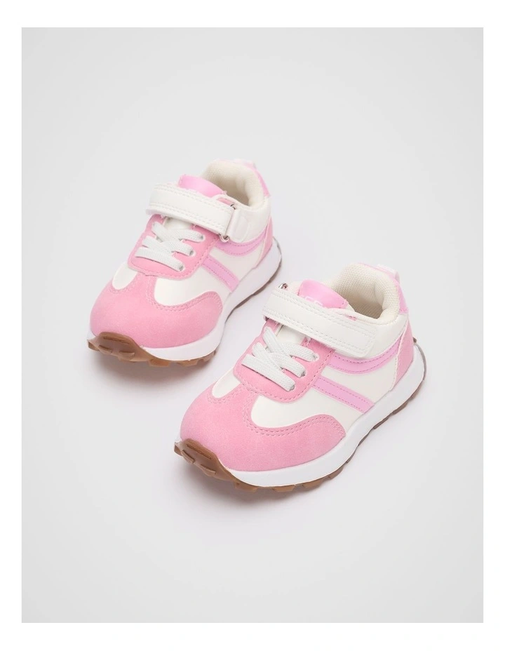 Mini Sport Sneaker in Candy Pink Multi image 2
