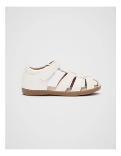 Classic Cage Sandal in Canvas