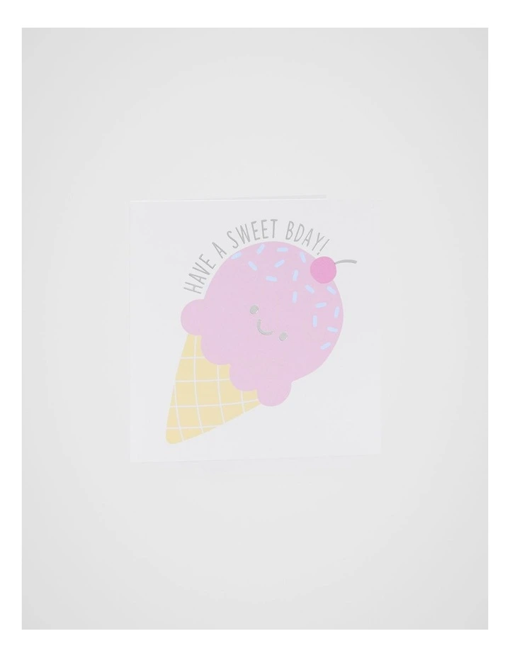 Have a Sweet Bday Icecream Card image 1