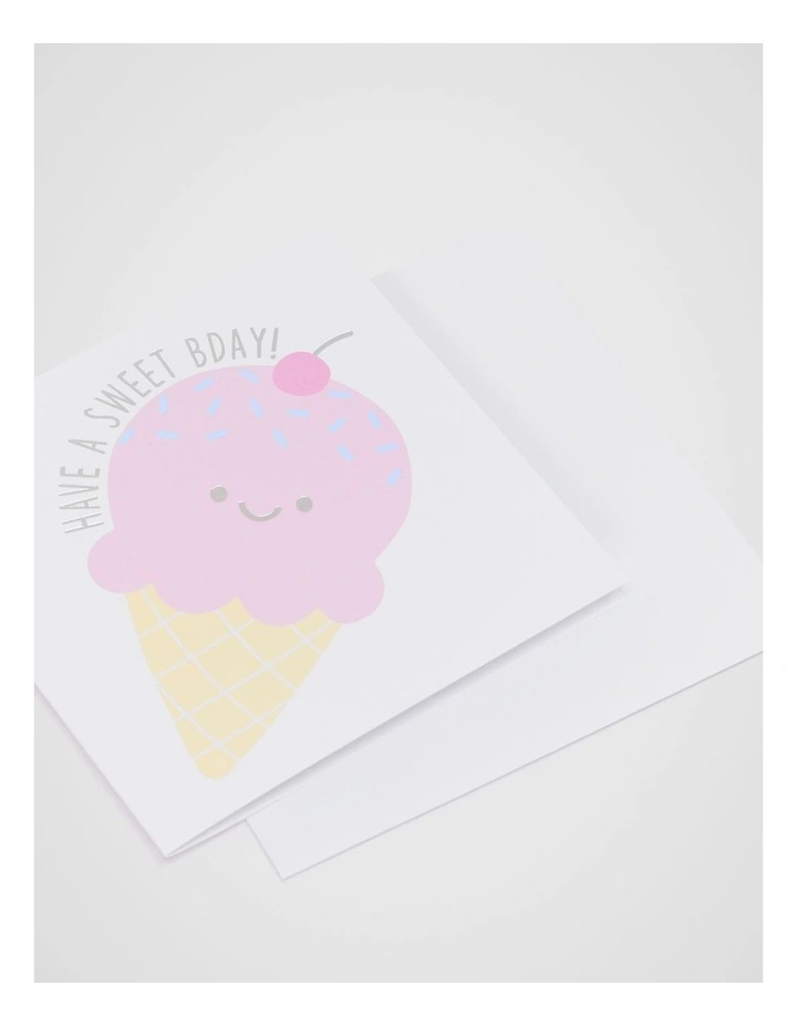 Have a Sweet Bday Icecream Card image 2