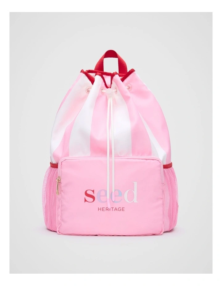 Swim Backpack in Candy Pink image 1