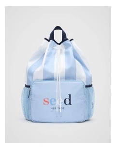 Swim Backpack in Luna Blue