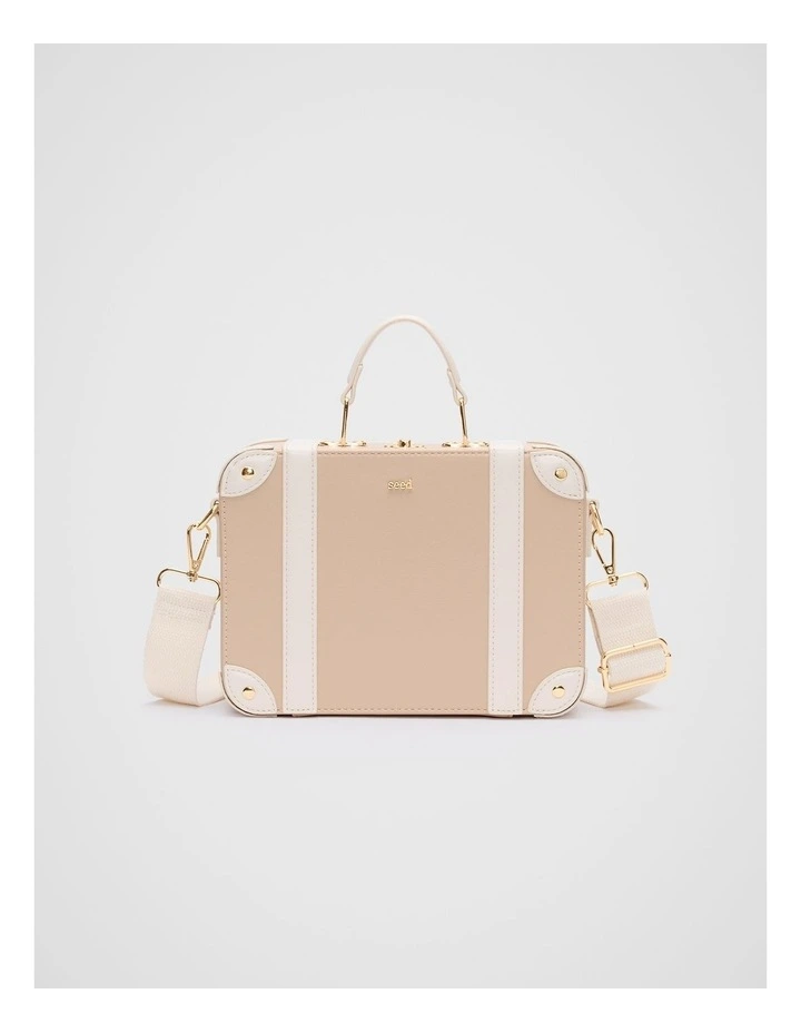 Small Suitcase in Caramel image 1