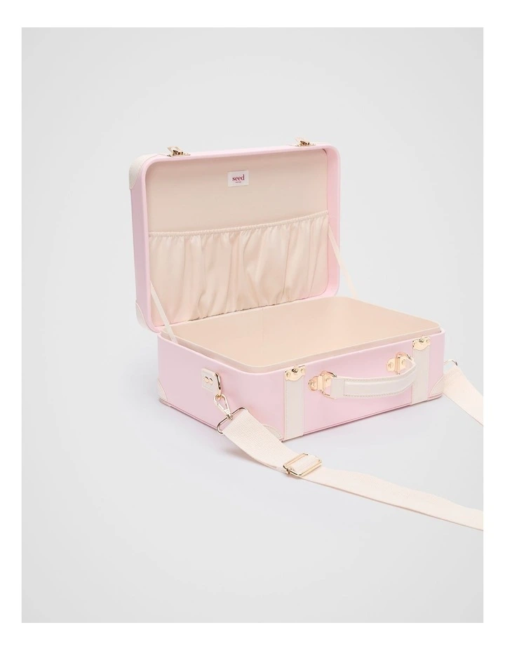 Medium Suitcase in Dusty Rose image 3