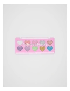 Glitter Hearts Palette in Fairy Floss