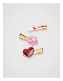 Sweet Resin Duck Clip Trio