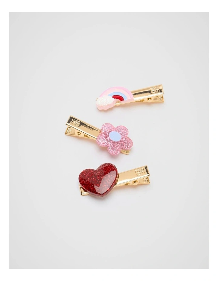 Sweet Resin Duck Clip Trio image 1