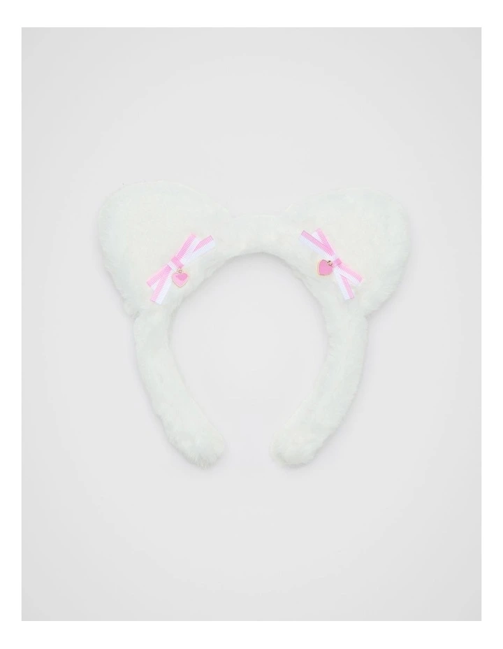 Charm Bow Fur Ears in Cupcake image 1
