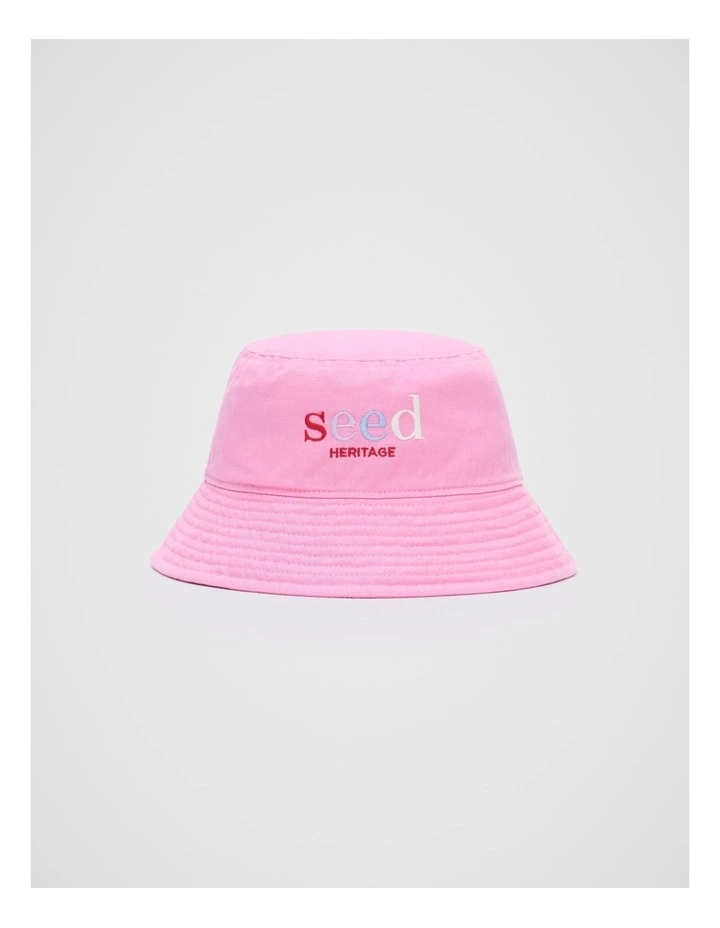 Heritage Bucket Hat in Candy Pink image 1