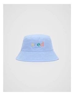 Bucket Hat in Luna Blue