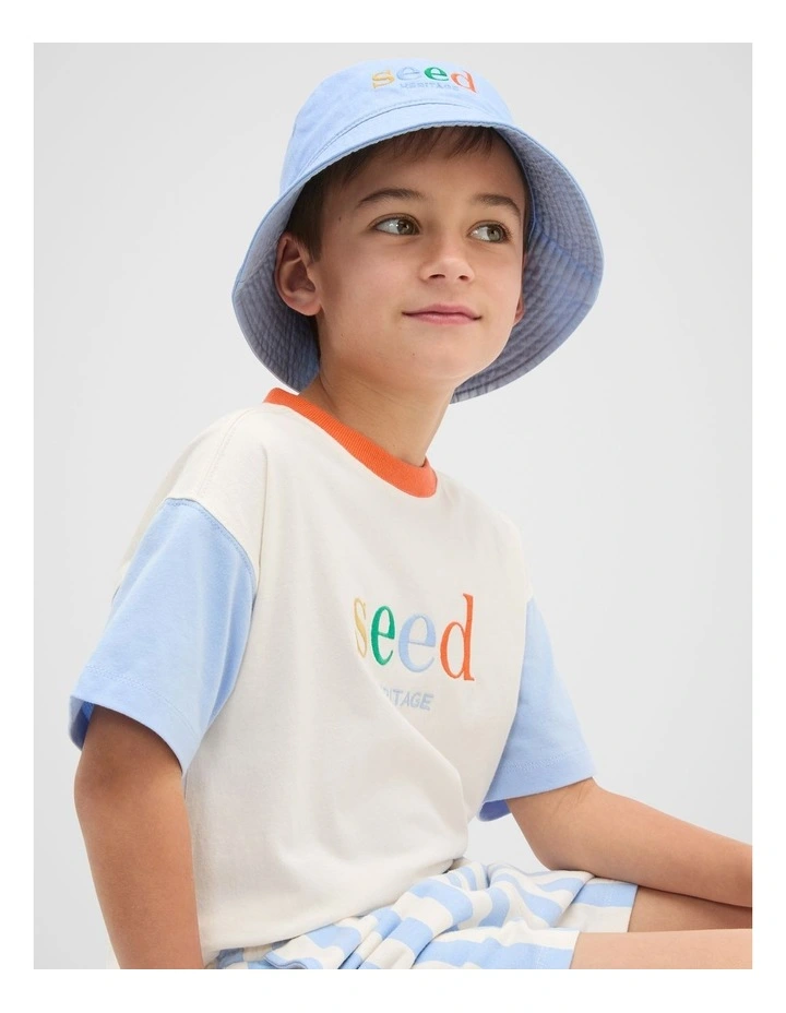 Bucket Hat in Luna Blue image 2