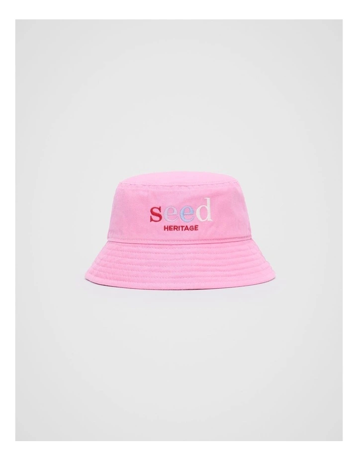 Mini Bucket Hat in Candy Pink image 1