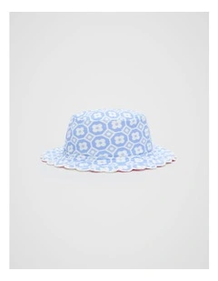 Mini Flower Swim Hat in Candy Pink