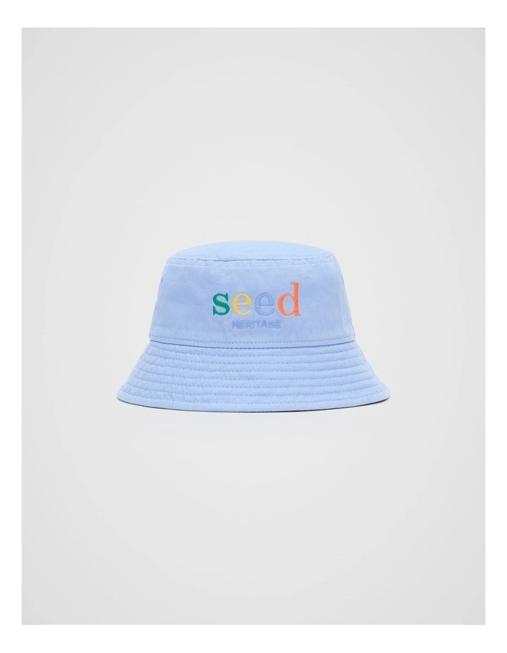 Mini Heritage Bucket Hat in Luna Blue image 1