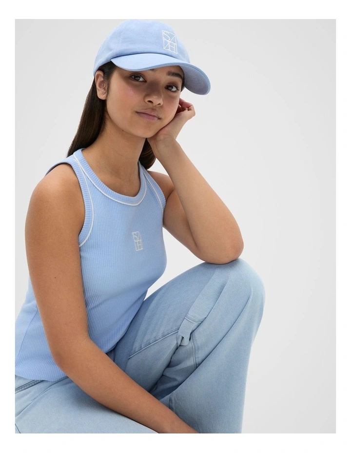Logo Cap in Bright Sky image 2