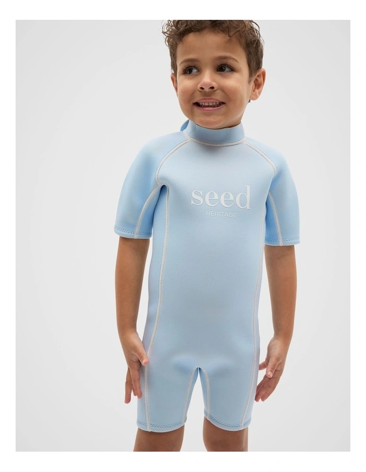 Wetsuit in Luna Blue image 3