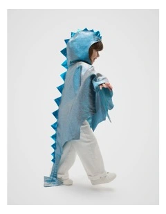 Dragon Costume in Blue Metalic