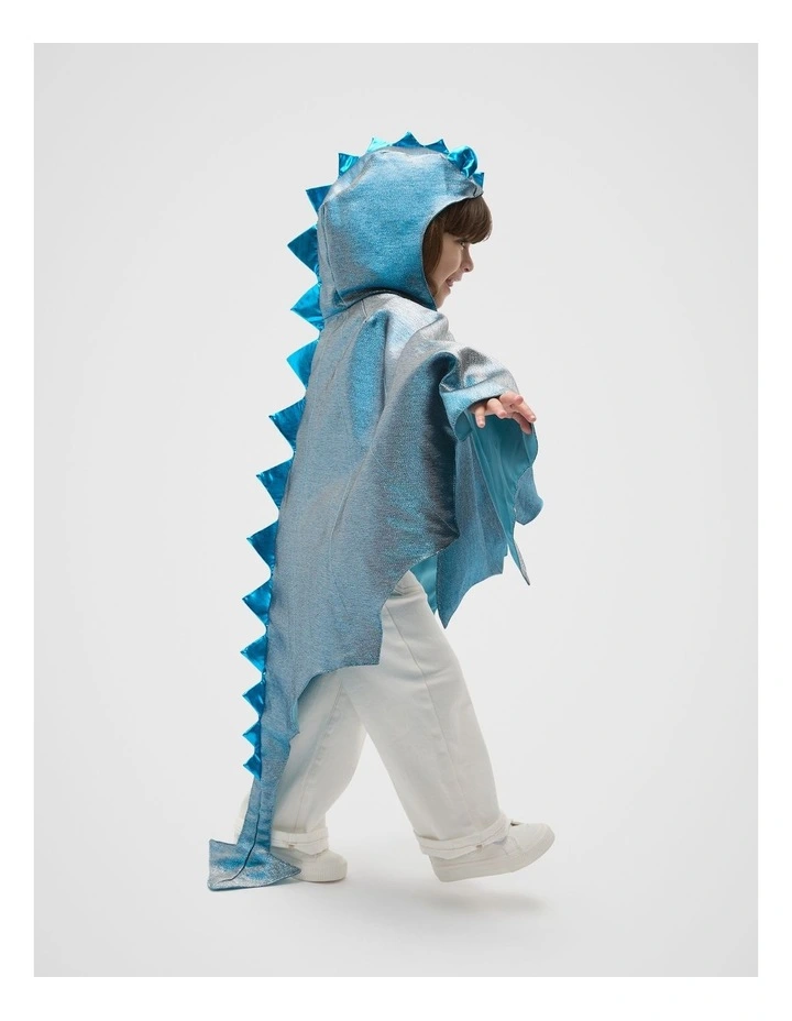 Dragon Costume in Blue Metalic image 1