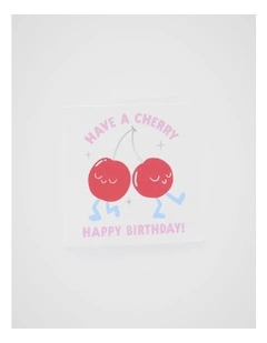 Have a Cherry Happy Birthday Card