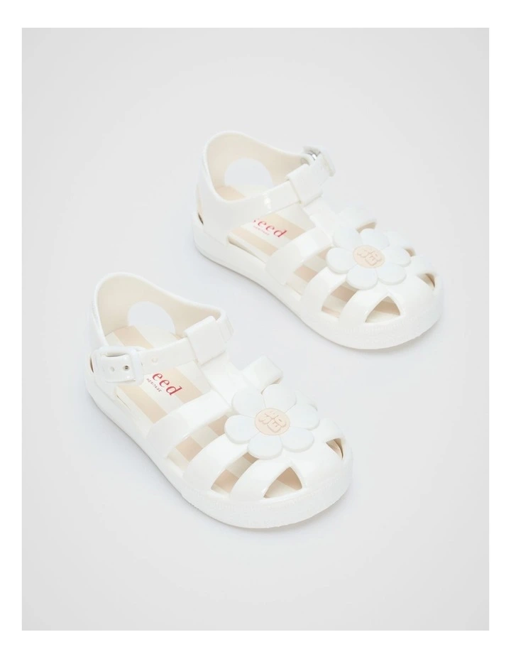 Mini Daisy Jelly Sandal in Canvas image 2