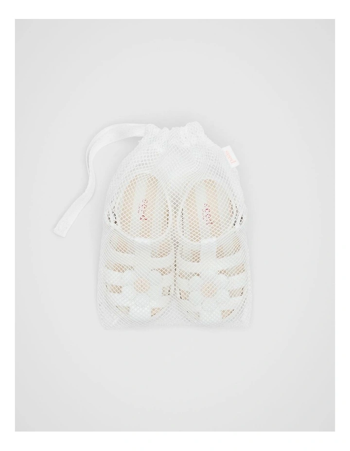 Mini Daisy Jelly Sandal in Canvas image 3
