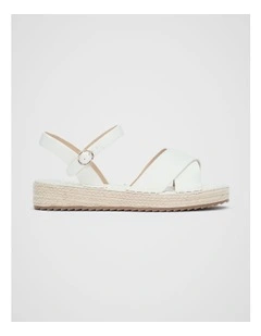 Crossover Espadrille in Canvas