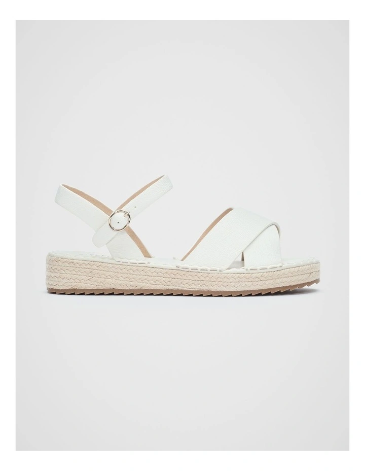Crossover Espadrille in Canvas image 1