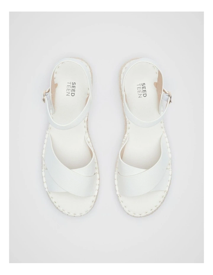 Crossover Espadrille in Canvas image 3