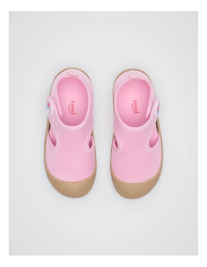Aqua Shoes in Candy Pink image 3