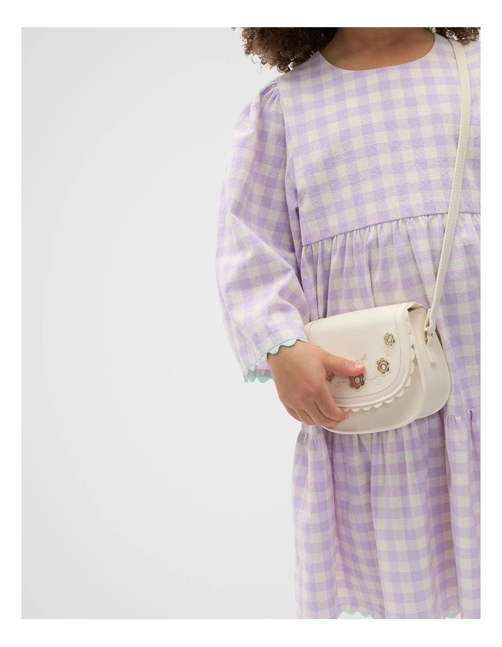 Floral Saddle Bag in Vintage Cream image 2
